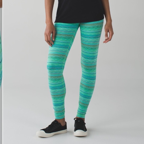 lululemon athletica Pants - Lululemon Wunder Under III Space Dye Dragonfly 10
